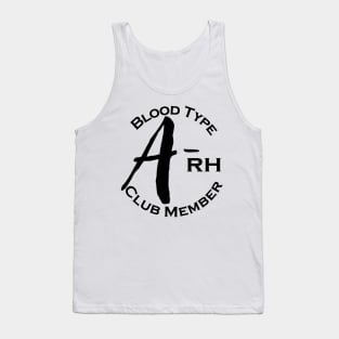 Blood type A minus club member Tank Top